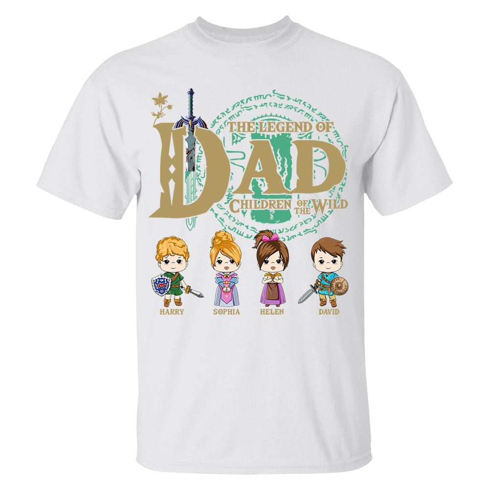 The Legend Of Mom, Children Of The Wild - Personalized Shirt Gift For Mom DO98