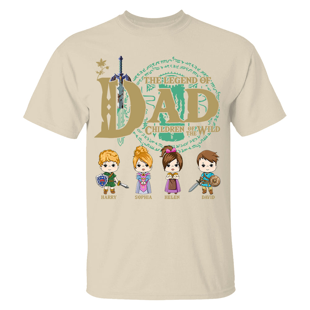The Legend Of Mom, Children Of The Wild - Personalized Shirt Gift For Mom DO98