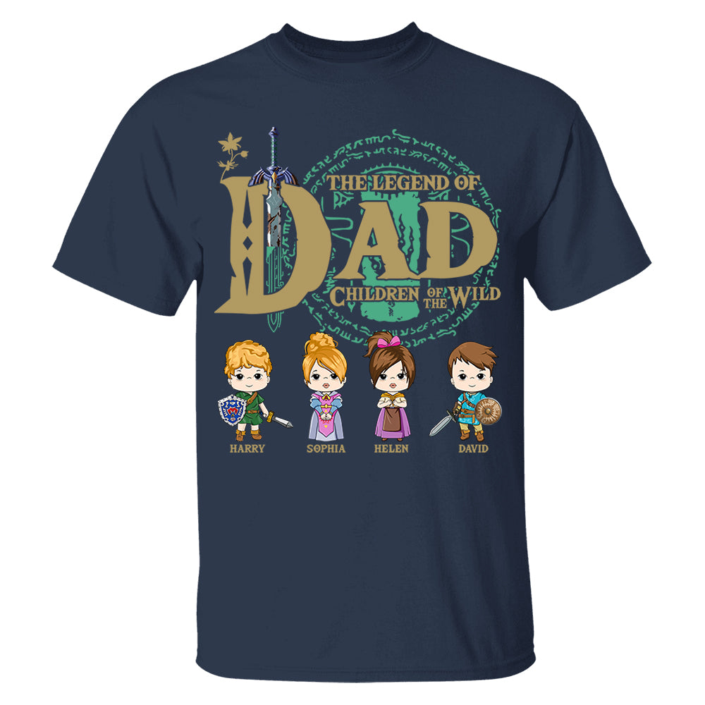 The Legend Of Mom, Children Of The Wild - Personalized Shirt Gift For Mom DO98