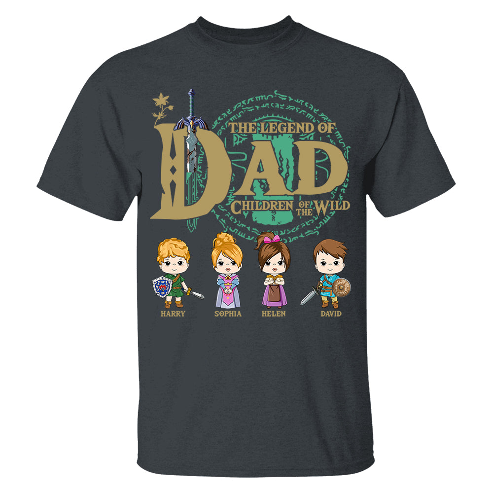 The Legend Of Mom, Children Of The Wild - Personalized Shirt Gift For Mom DO98