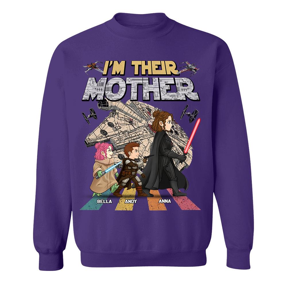 I Am Their Mother - Personalized Shirt - Gift For Mom, Mother's Day T1807 Hv01
