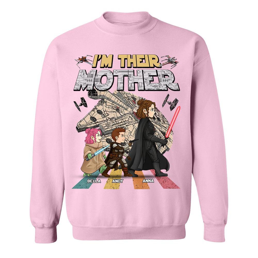 I Am Their Mother - Personalized Shirt - Gift For Mom, Mother's Day T1807 Hv01