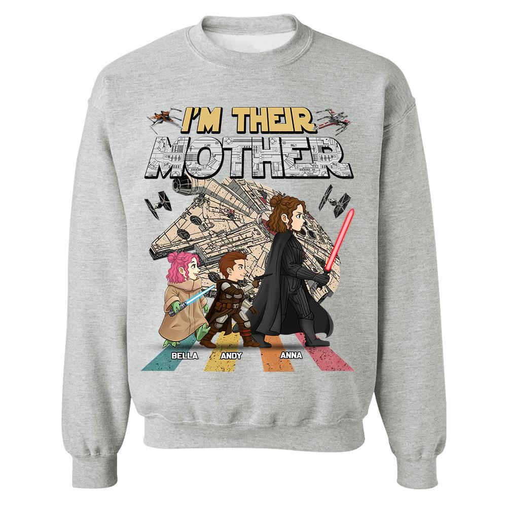 I Am Their Mother - Personalized Shirt - Gift For Mom, Mother's Day T1807 Hv01