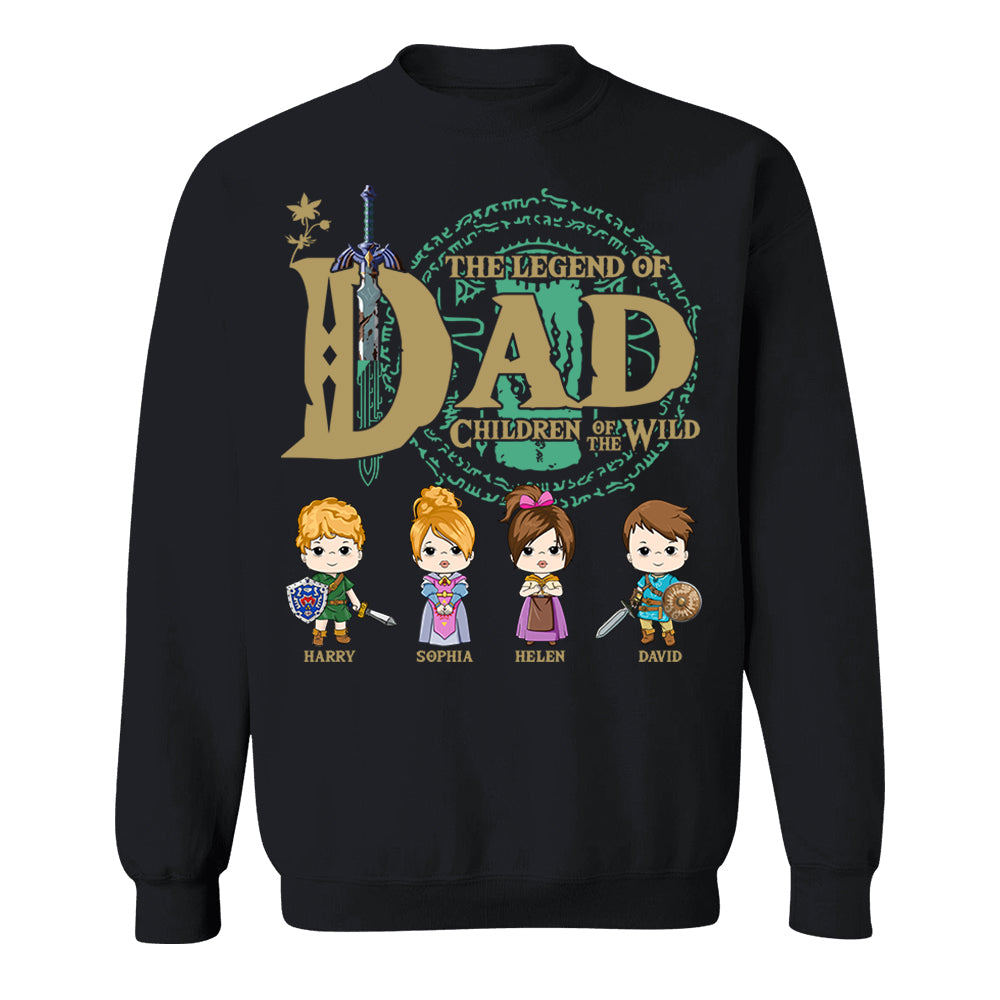 The Legend Of Mom, Children Of The Wild - Personalized Shirt Gift For Mom DO98