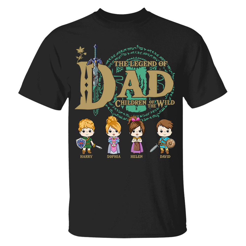 The Legend Of Mom, Children Of The Wild - Personalized Shirt Gift For Mom DO98