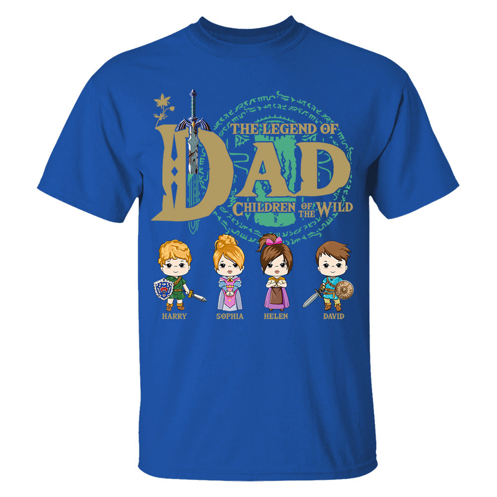 The Legend Of Mom, Children Of The Wild - Personalized Shirt Gift For Mom DO98
