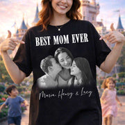 Trending Vintage Best Mom Ever - Personalized Shirt - Mother's Day Gift For Mom Nh00