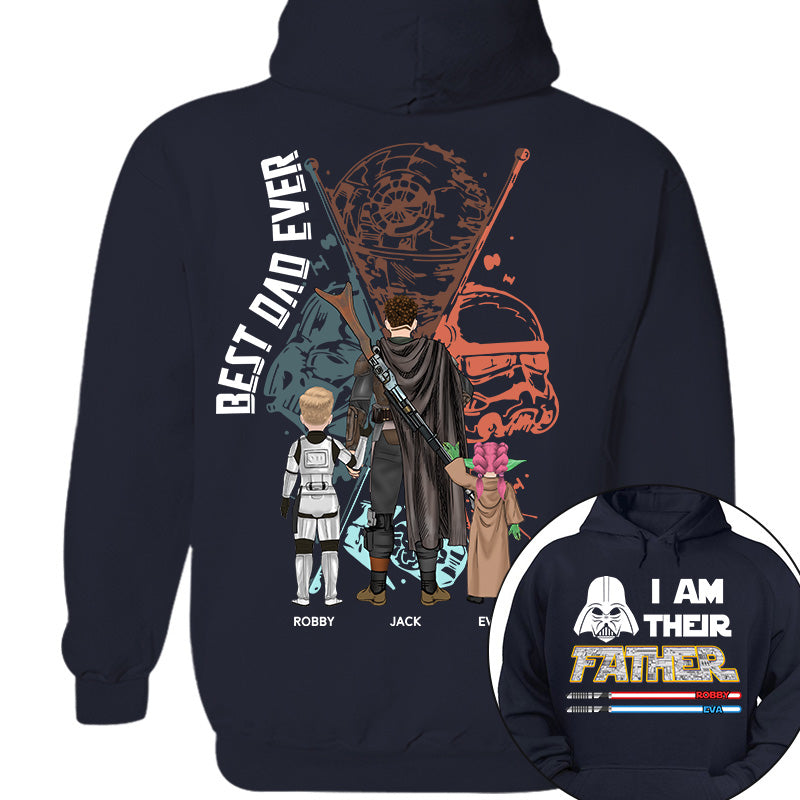 Custom I Am Their Father Shirt, Gift For Dad, Father's Day L0411 Li29