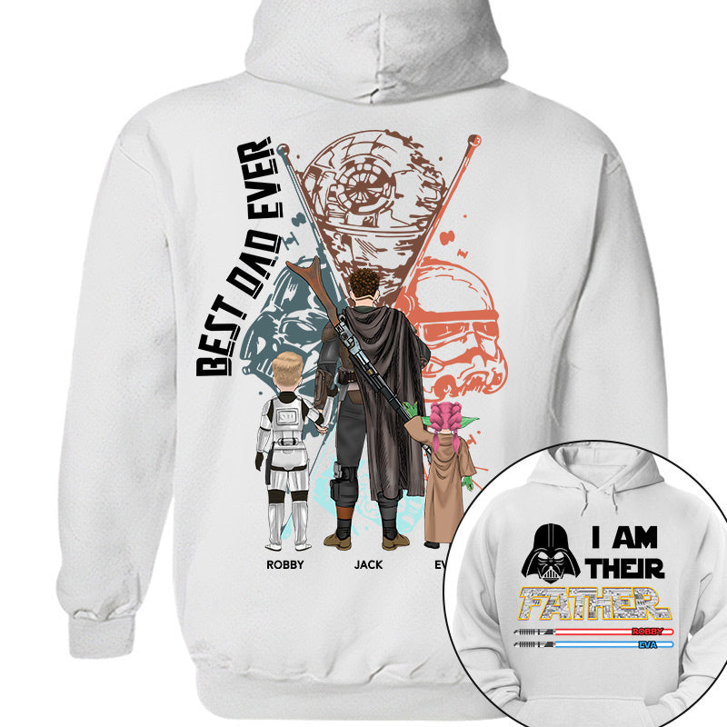 Custom I Am Their Father Shirt, Gift For Dad, Father's Day L0411 Li29