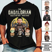 The Dadalorian Shirt, Custom Father's Day Shirt With Kid Names T1807 Nh00