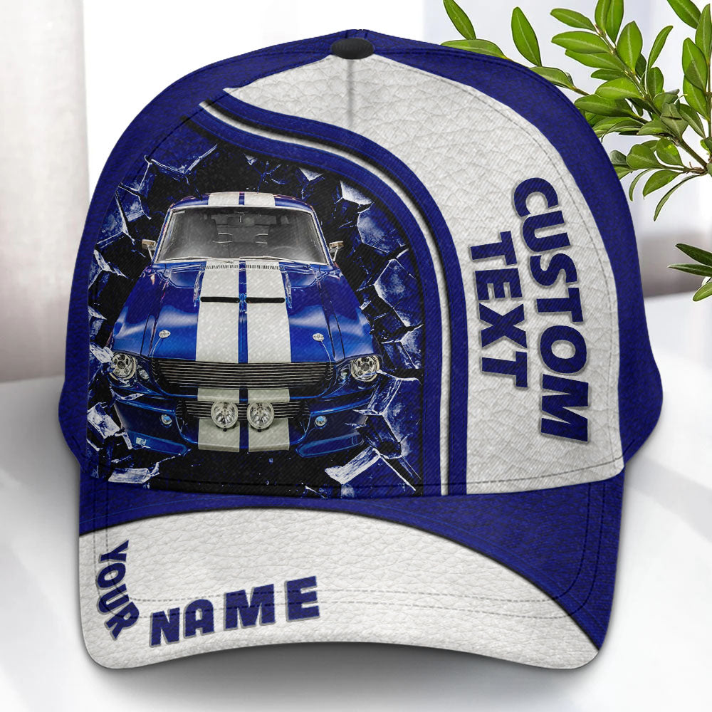 Personalized Car Photo Cap - Gift For Car Lovers A2110 PT99