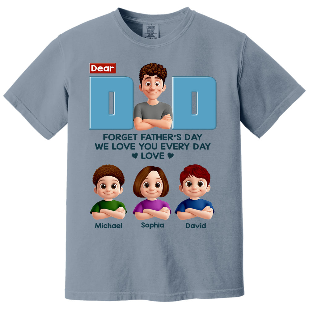 Best Dad Ever - Personalized Shirt For Dad Father Grandpa NA04 PT99