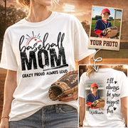 Baseball Mom Nana - Personalized Shirt For Sport Family NA04 Hv01