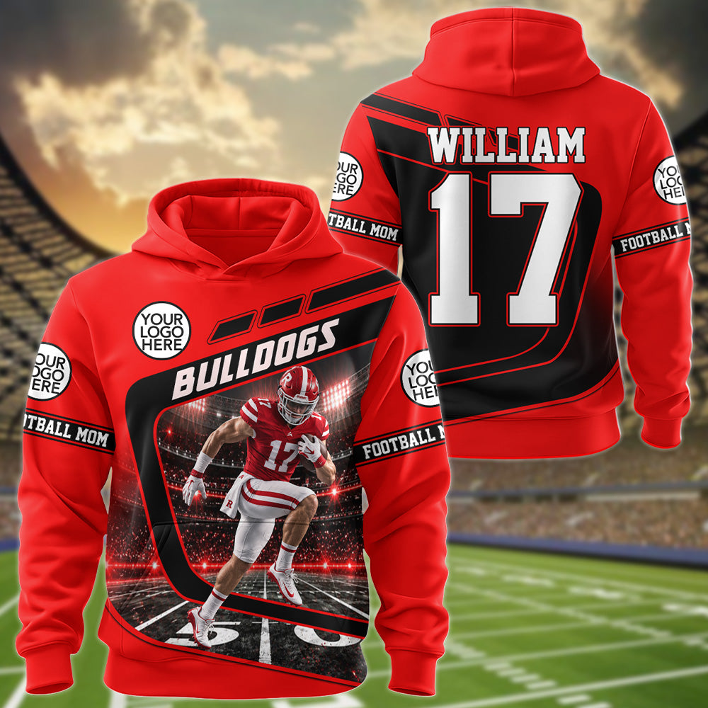 Personalized All Over Print Shirt American Football - Gift For Football Lovers NA04 T24