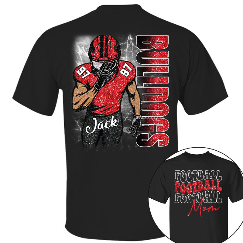Custom Football Game Day Personalized Shirt Custom Team Name Na02 Pt99