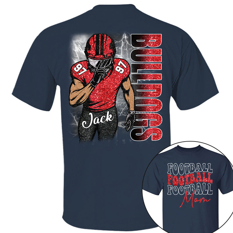 Custom Football Game Day Personalized Shirt Custom Team Name Na02 Pt99