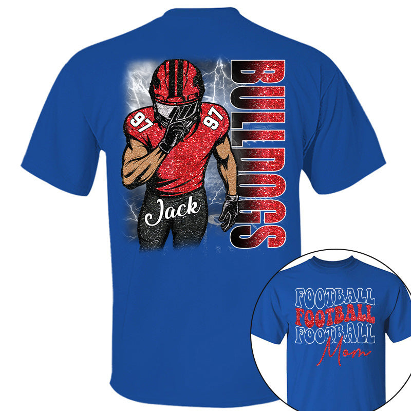 Custom Football Game Day Personalized Shirt Custom Team Name Na02 Pt99