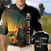 I'D Tap That, Personalized The Golf Father Polo Shirt with Photo, Gift for Golf Player, Golf Lover A2110 Nh00