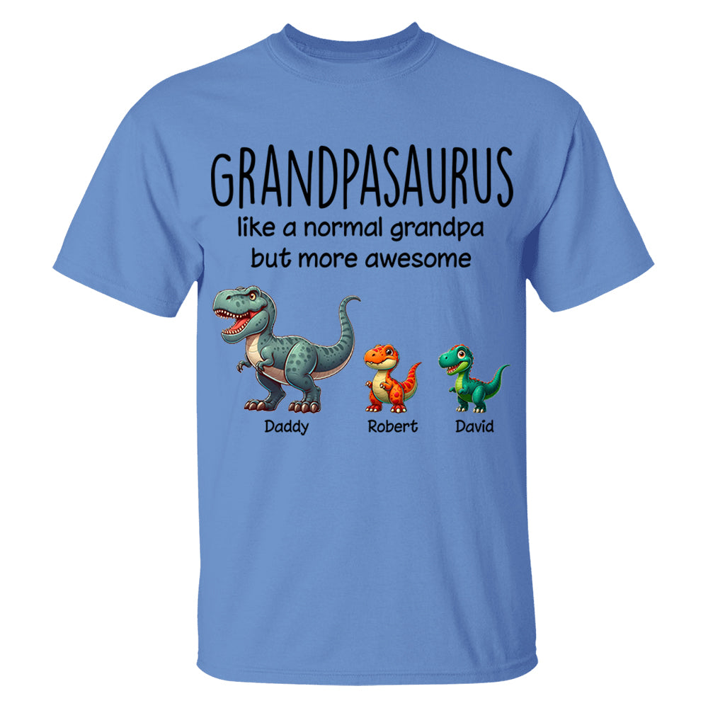 Custom Shirt, Grandpasaurus Father's Day Gift