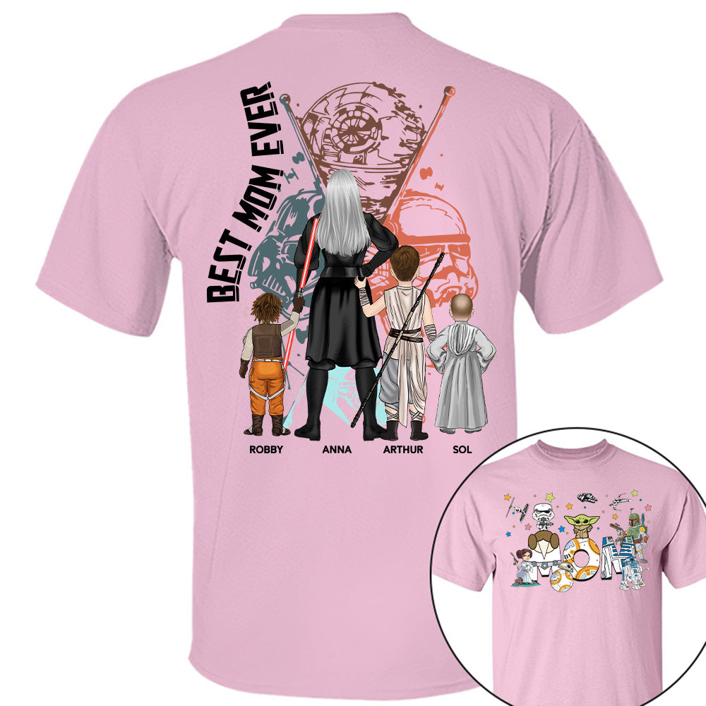 I Am Their Mother - Best Mom Ever  Personalized Shirt Gift For Mom - Custom Mother's Day Gift 2026 T24