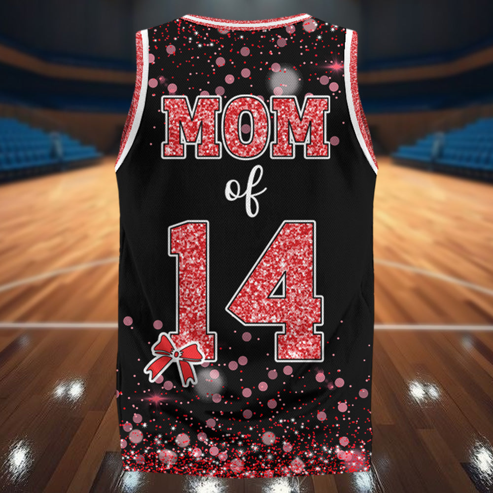 I Will Always Be Your Biggest Fan, Personalized Basketball Jersey For Basketball Mom Sport Family Vr2 NA02 T24