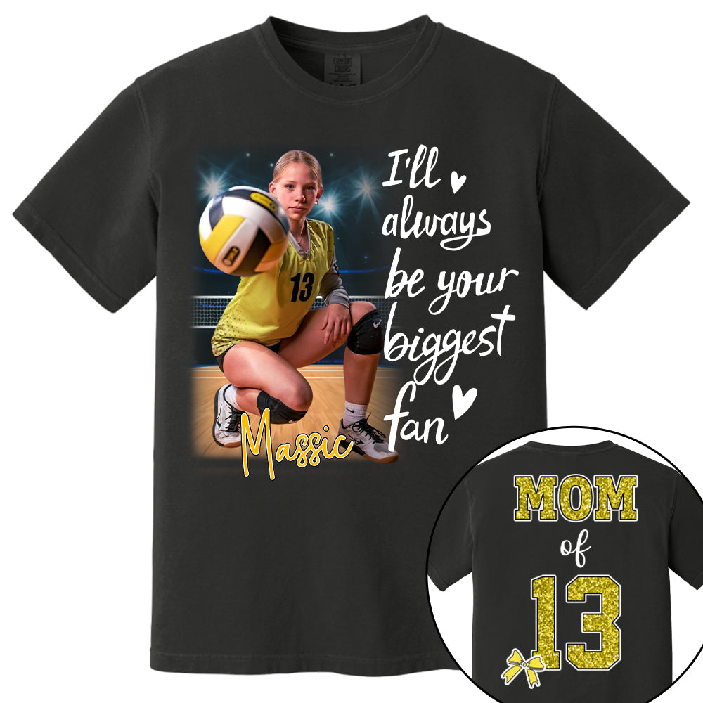 Custom Photo Basketball Shirt For Basketball Mom Grandma Sport Family Lovers T1807 T24