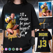Custom Photo Basketball Shirt For Basketball Mom Grandma Sport Family Lovers T1807 T24