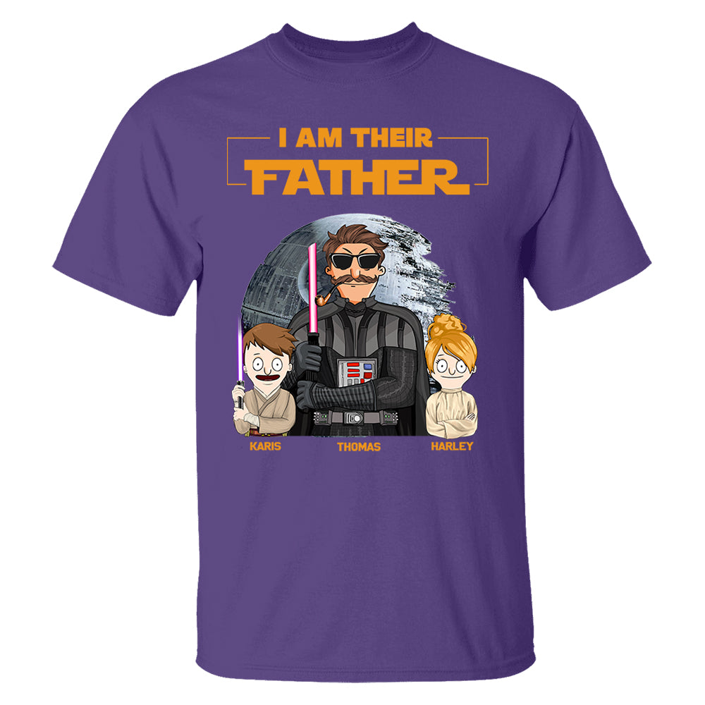 I Am Their Father Custom Shirt For Dad - Father's Day Gift 2025 Nh00