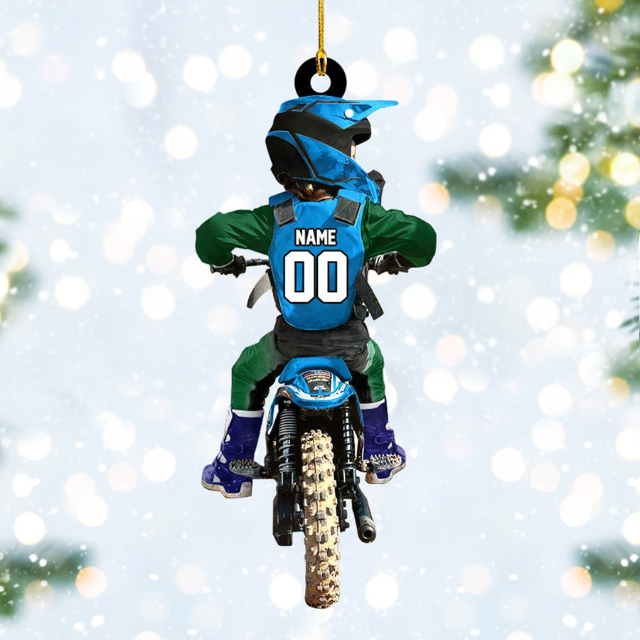 Motocross Racing For Kids Christmas Ornament Gift For Your Son Daughter Motocross Racer Gift H2511 Trna