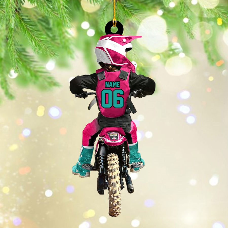 Motocross Racing For Kids Christmas Ornament Gift For Your Son Daughter Motocross Racer Gift H2511 Trna