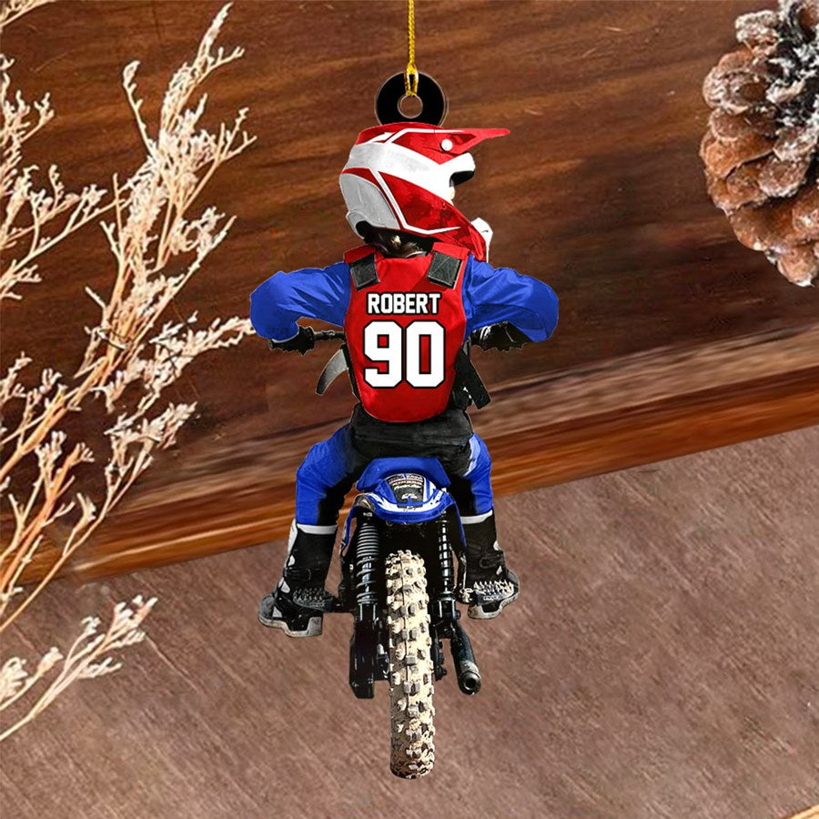 Motocross Racing For Kids Christmas Ornament Gift For Your Son Daughter Motocross Racer Gift H2511 Trna