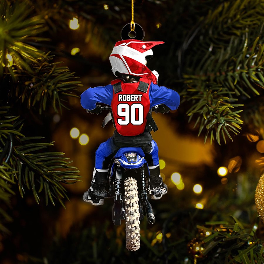 Motocross Racing For Kids Christmas Ornament Gift For Your Son Daughter Motocross Racer Gift H2511 Trna