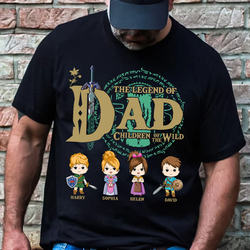 The Legend Of Mom, Children Of The Wild - Personalized Shirt Gift For Mom DO98