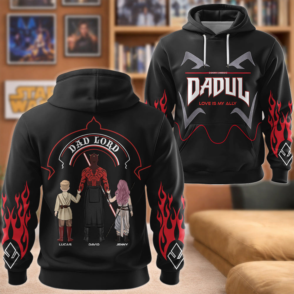 Personalized DARTH DAD – Best Dad In The Galaxy Shirts For Dad - Custom Father's Day Gift 2026 New Hv01