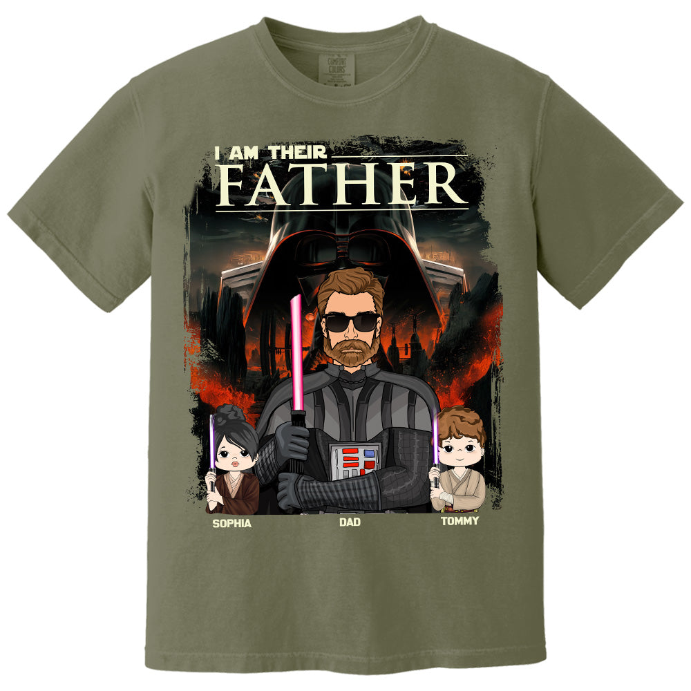 I Am Their Father - Custom Shirt For Dad Pt99