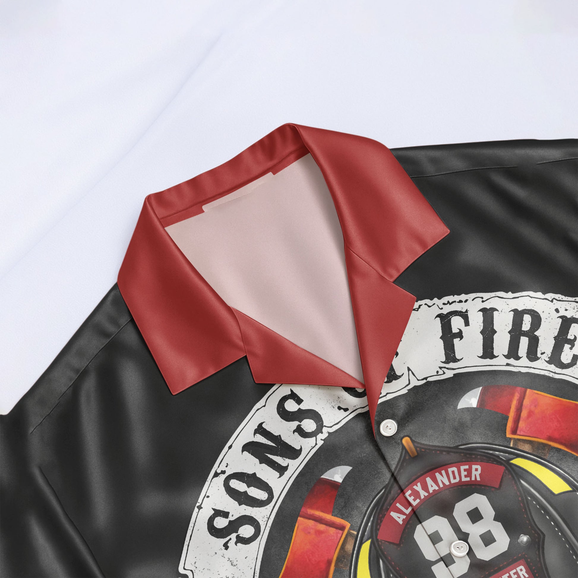 Sons of Fire Pride Duty Honor, Personalized Shirt For Fireman Firefighter T1807 Pt99