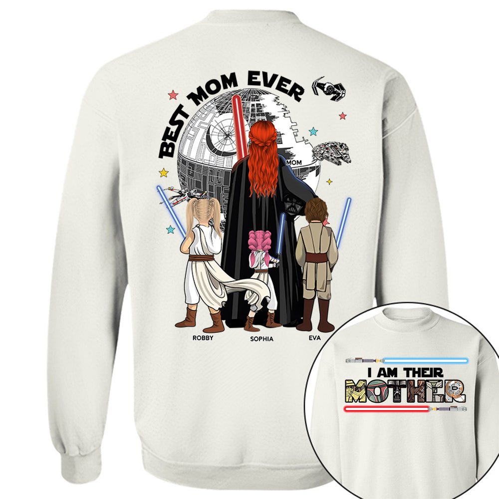 I Am Their Mother - Best Mom In The Galaxy - Personalized Shirt - Gift For Mother's Day T1807 VH01