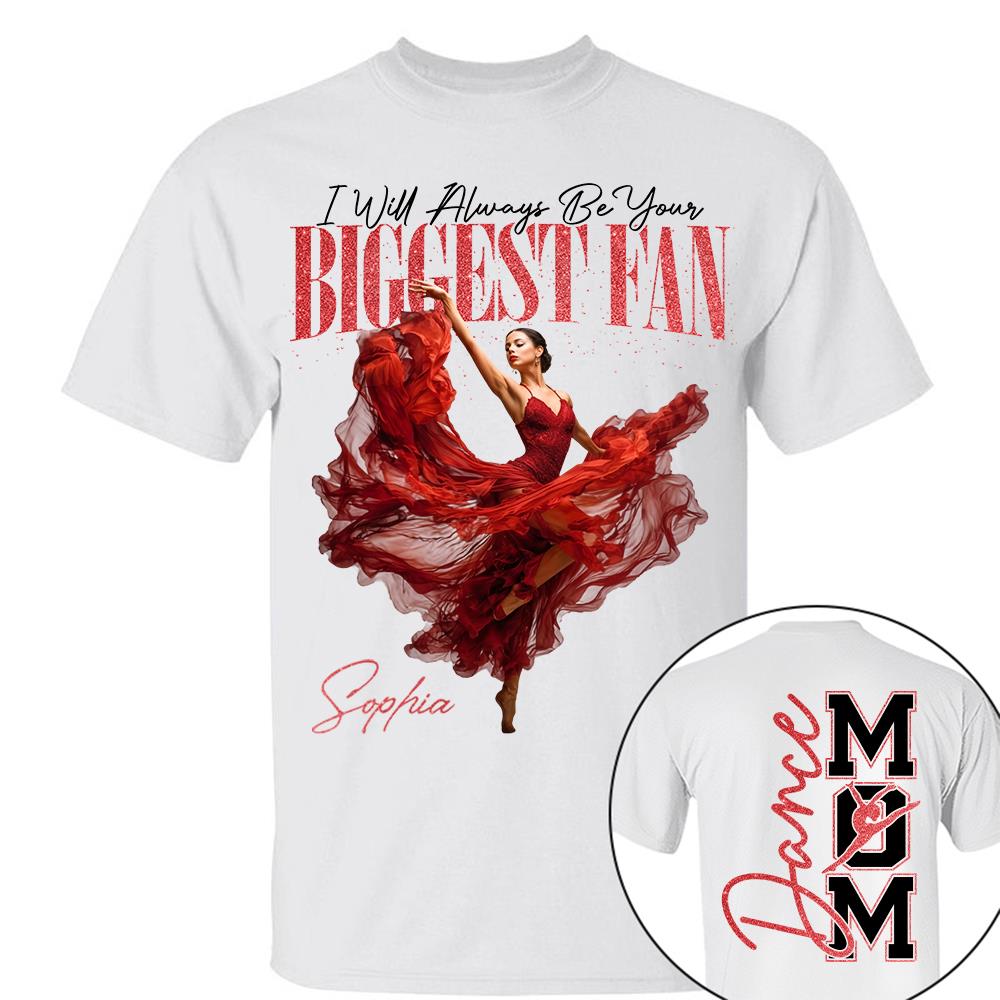 Custom Photo Dance Shirt - Dance Mom, Dad, Family Shirt A2110