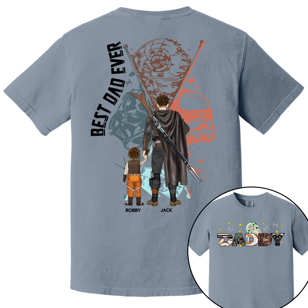 Galaxy's Edge Daddy Personalized Shirt For Dad Pt99