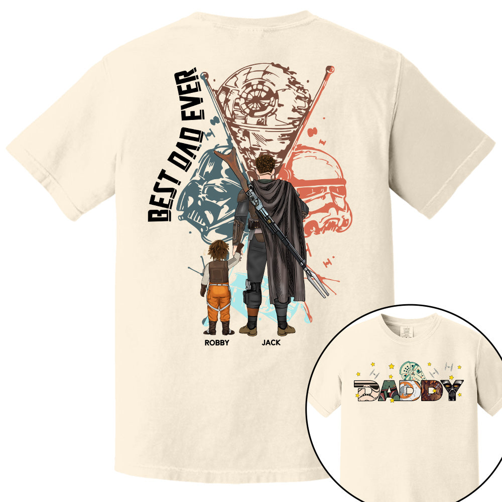 Galaxy's Edge Daddy Personalized Shirt For Dad Pt99
