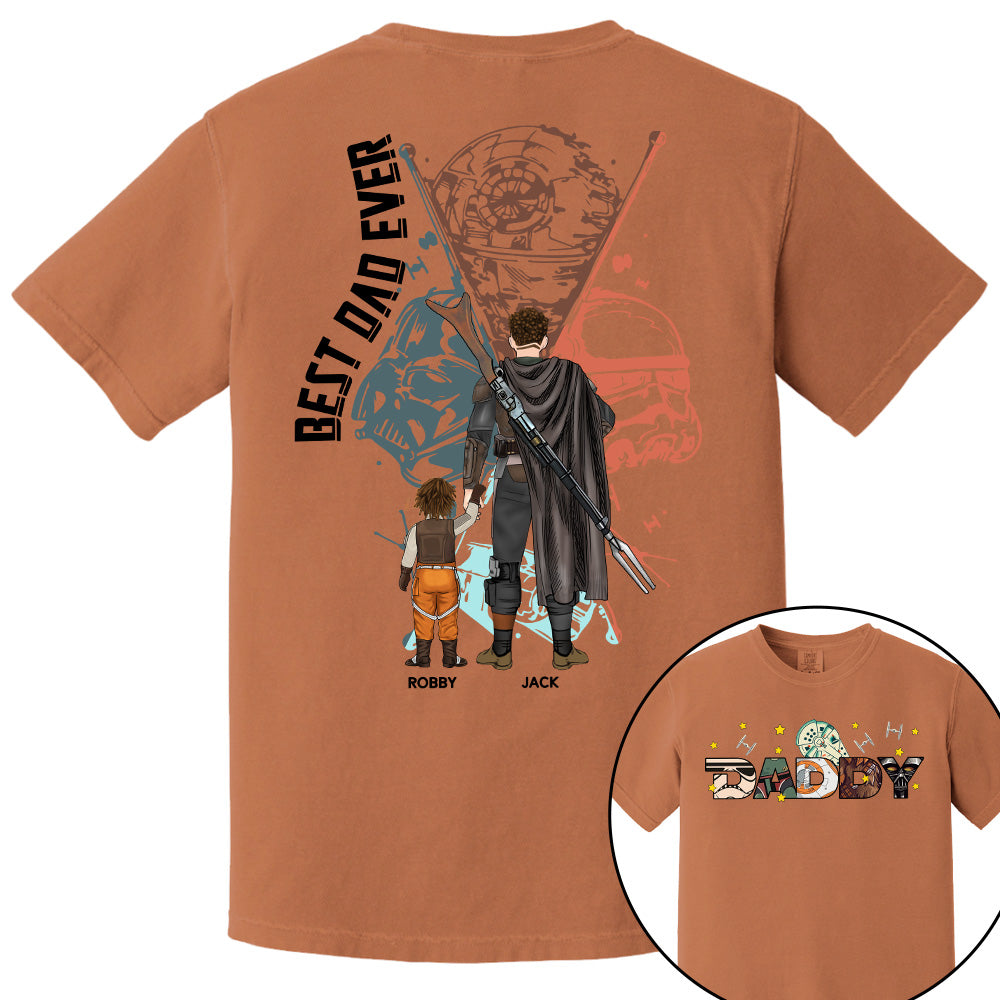 Galaxy's Edge Daddy Personalized Shirt For Dad Pt99