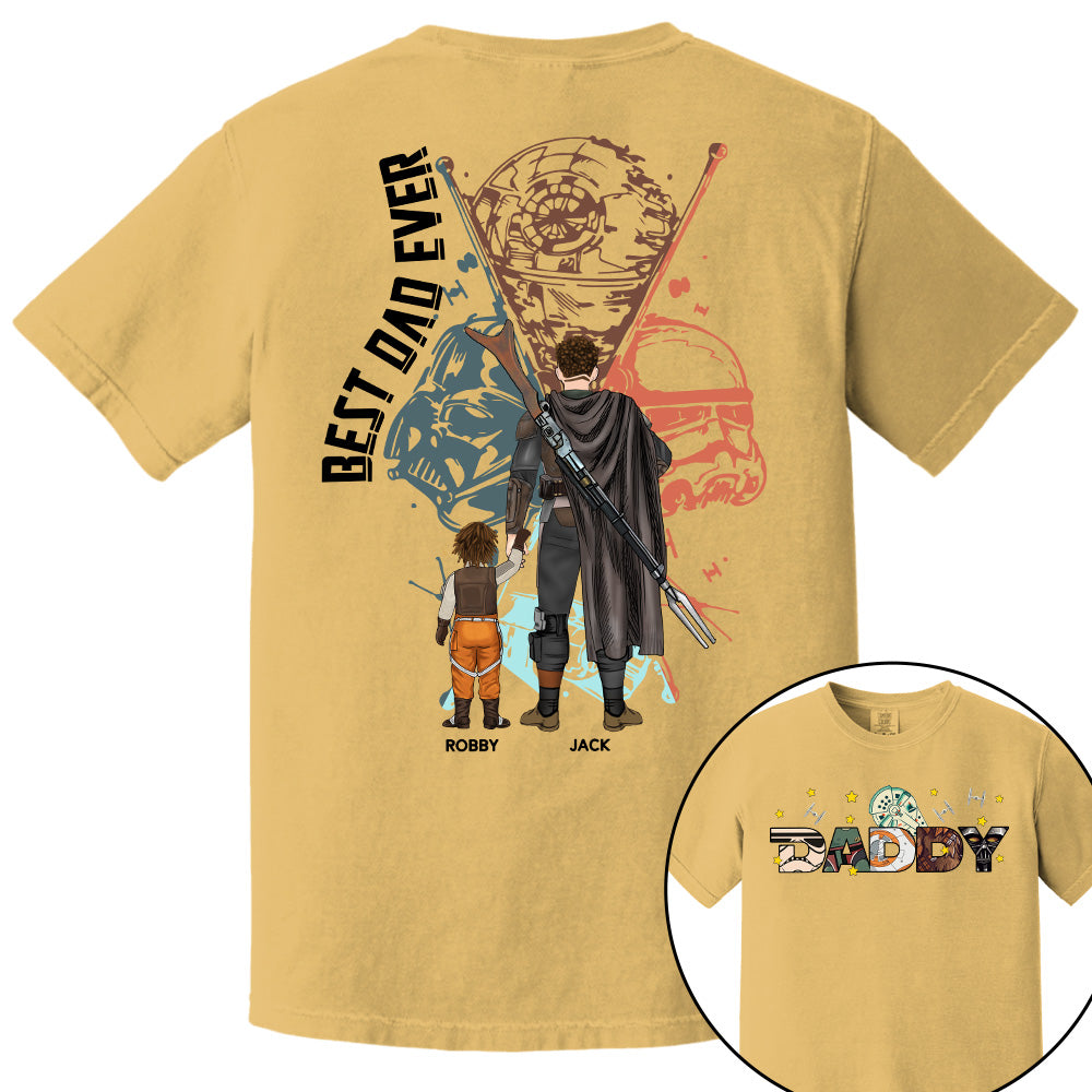 Galaxy's Edge Daddy Personalized Shirt For Dad Pt99