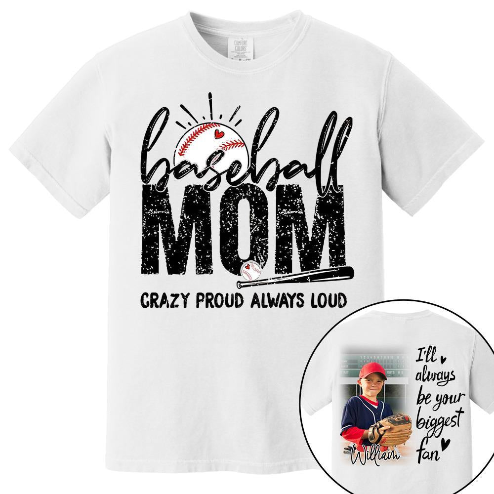 Baseball Mom Nana - Personalized Shirt For Sport Family NA04 Hv01