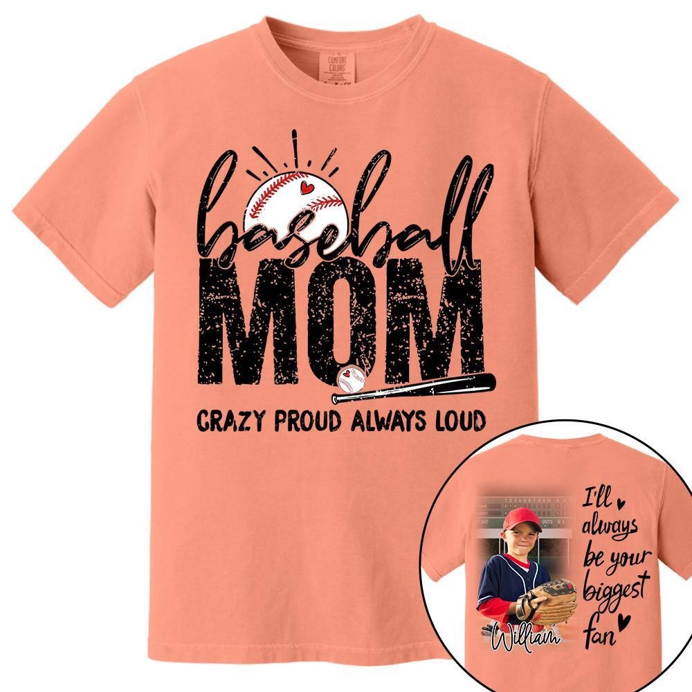 Baseball Mom Nana - Personalized Shirt For Sport Family NA04 Hv01