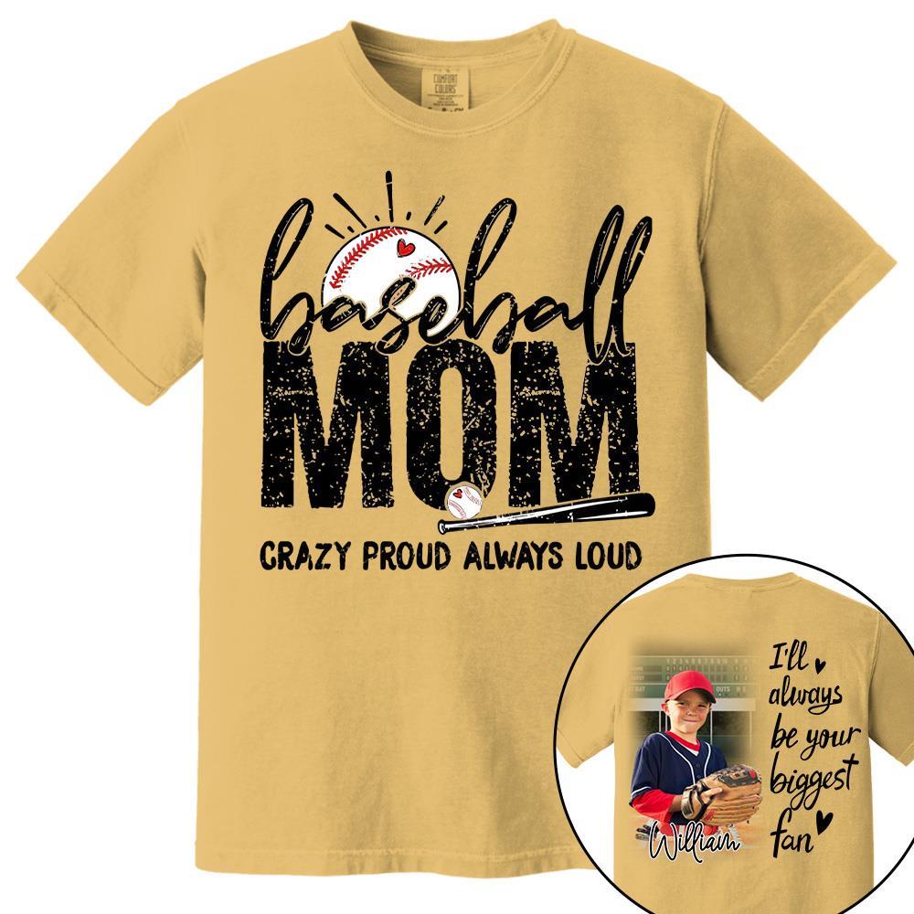 Baseball Mom Nana - Personalized Shirt For Sport Family NA04 Hv01
