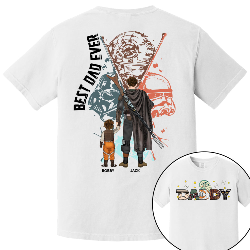 Galaxy's Edge Daddy Personalized Shirt For Dad Pt99