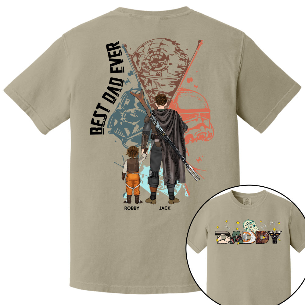 Galaxy's Edge Daddy Personalized Shirt For Dad Pt99