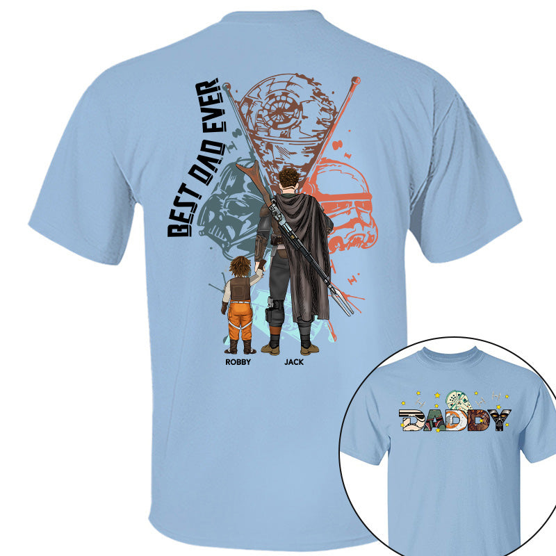 Galaxy's Edge Daddy Personalized Shirt For Dad Pt99