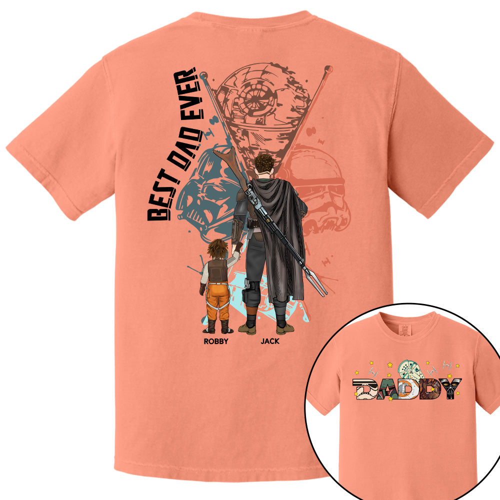 Galaxy's Edge Daddy Personalized Shirt For Dad Pt99