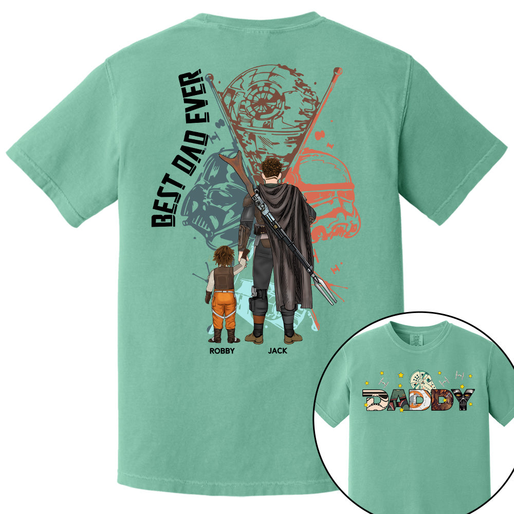 Galaxy's Edge Daddy Personalized Shirt For Dad Pt99